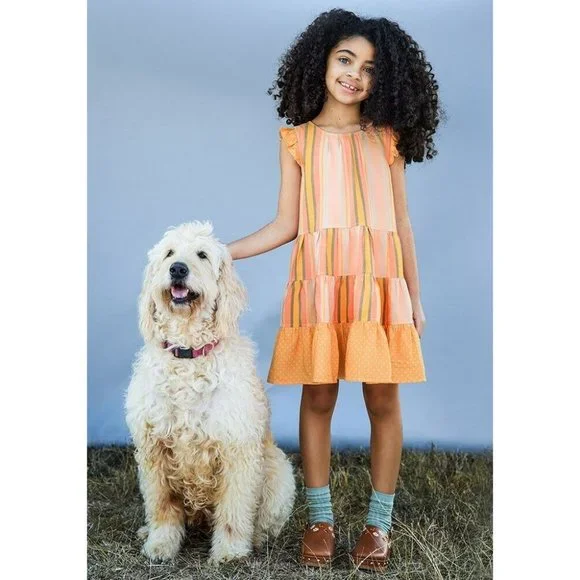 matilda jane orange dress Matilda Jane | Dresses | Matilda Jane Orange Creamsicle Dress For Girls Size 8